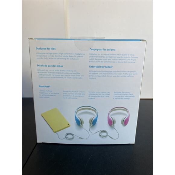 LilGadgets Connect+ Wired Headphones for Kids for School with SharePort® Tech... - Picture 2 of 5